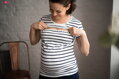 Tričko na dojčenie Milk Shirt Stripes