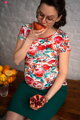 Tričko na dojčenie Milk Shirt Pomegranate