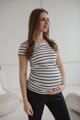 Tričko na dojčenie Milk Shirt Stripes