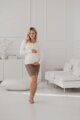 Tehotenské tričko na dojčenie Tummy Cream