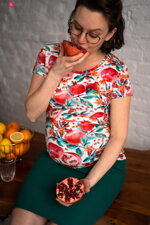 Tričká na dojčenie s krátkym rukávom- Tehotenské oblečenie, tehotenská móda, oblečenie na dojčenie, oblečenie na nosenie detí | Mojamoda.sk