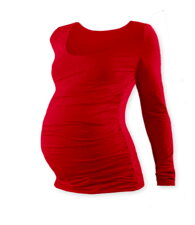 Tehotenské tričko Johanka dlhý rukáv - Tehotenské oblečenie, tehotenská móda, oblečenie na dojčenie, oblečenie na nosenie detí, detské oblečenie a výbavička, dámska móda | Mojamoda.sk