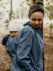 Softshellové bundy na nosenie detí vpredu/ vzadu - Tehotenské oblečenie, tehotenská móda, oblečenie na dojčenie, oblečenie na nosenie detí | Mojamoda.sk
