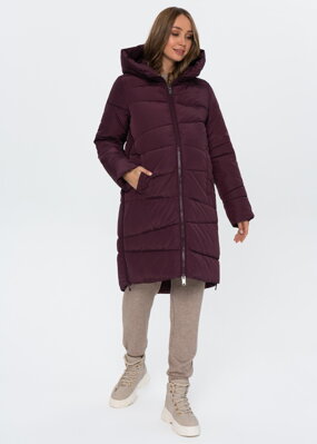 Zimná tehotenská bunda 2v1 I Love Mum - Gloucester Burgundy
