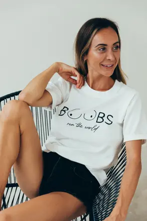 Tričko na dojčenie Boobs