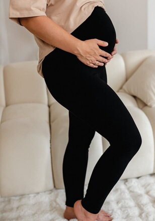 Tehotenské dlhé legíny Eevi Black