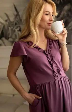 Materská nočná košeľa Linda Berry
