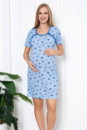 Nočná košeľa na dojčenie 21288 Blue Butterflies