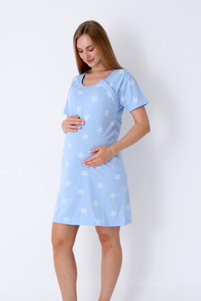 Nočná košeľa na dojčenie 21305 Blue Stars