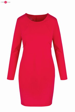 Šaty na dojčenie Milky Dress Red LS