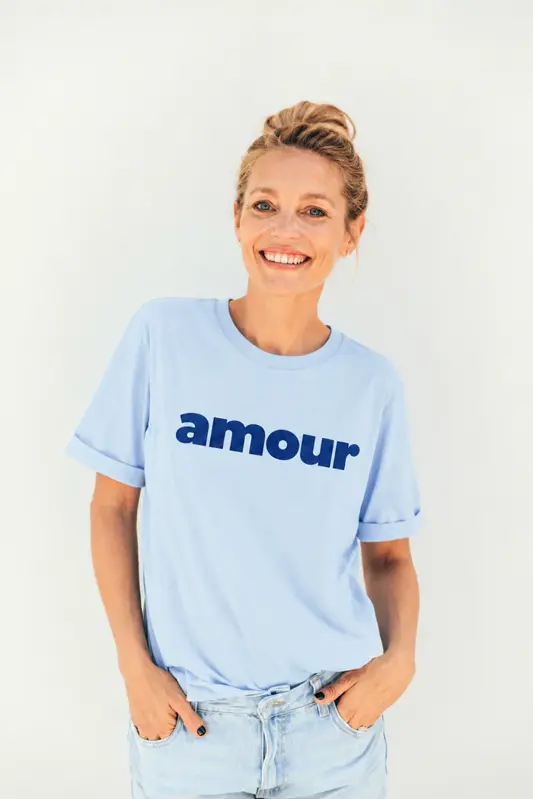 Tričko na dojčenie Blue Amour