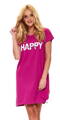 Nočná košeľa na dojčenie 9504 Happy Fuchsia