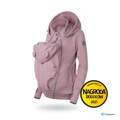Tehotenská a nosičská bavlnená mikina 5v1 Pola, Dust  Pink