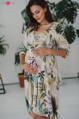Tehotenské šaty na dojčenie Lovely Midi Dress Cream