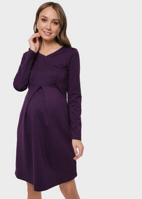 Šaty na dojčenie ILM Leah, Purple