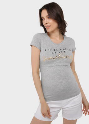 Tričko na dojčenie ILM Nika Grey