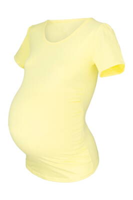Tehotenské tričko Joly KR, žlté