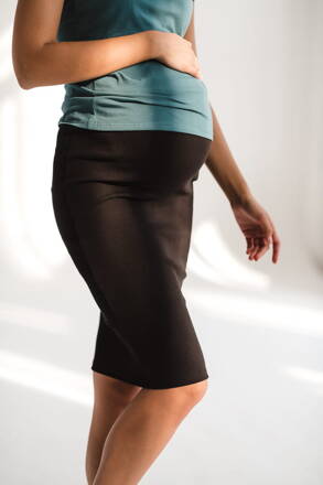 Tehotenská sukňa Tummy Black