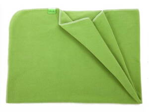 Flísová deka do kočiara, ľahká - zelená