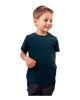 Detské tričko s krátkym rukávom, tm.zelené