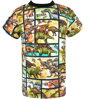 Chlapčenské tričko s krátkym rukávom Komiksy o dinosauroch