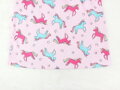 Dievčenská nočná košeľa s krátkym rukávom Farebné jednorožce