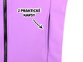 Dievčenská softshellová bunda Premium, fialová