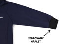 Detská softshellová bunda PREMIUM - tmavomodrá (s fleecom)