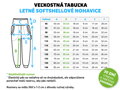 Dievčenské elastické letné softshellové nohavice Ružové kvety