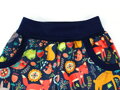 Detské elastické letné softshellové nohavice Zvieratá