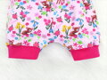 Šortky pre bábätká so srnkami a kvietkami