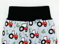 Šortky pre bábätká s traktormi
