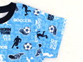 Chlapčenské pyžamo s krátkym rukávom Futbal