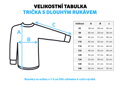Dievčenské tričko s dlhým rukávom Motýle