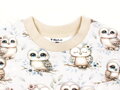 Dievčenské tričko s krátkym rukávom Sovy