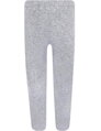 Detské zateplené legíny, sivý melír