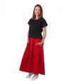 Crop top tričko Edita, čierne