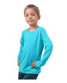 Jožánek Detské tričko, dlhý rukáv, tyrkys 92