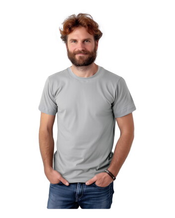 Pánské tričko Marek, krátký rukáv, olivové S