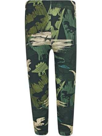 Chlapčenské legíny Khaki Dinosaury