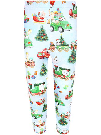 Detské legíny Vianočný vlak