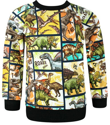 Chlapčenská mikina Dinosaury (komiks)