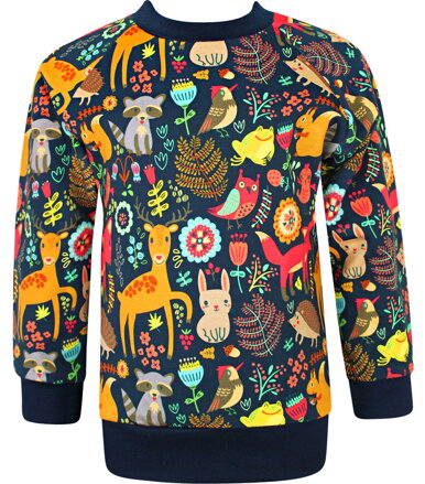 Detská mikina Zvieratá