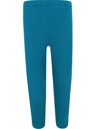 Detské zateplené legíny, petrolejové 