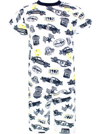 Chlapčenské pyžamo s krátkym rukávom Závodné autá