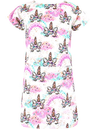 Dievčenské šaty Jednorožci