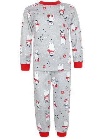 Detské vianočné pyžamo s ľadovými medvedíkmi