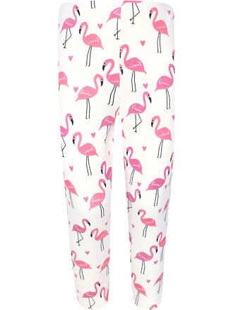 Dievčenské zateplené legíny Plameniaky