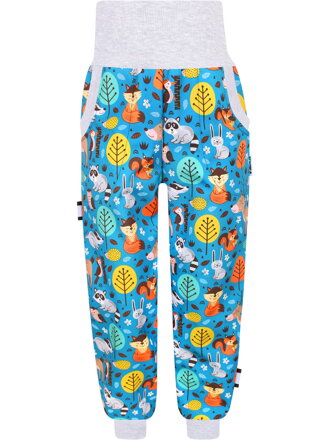 Detské softshellové nohavice s fleecom, Zvieratká 