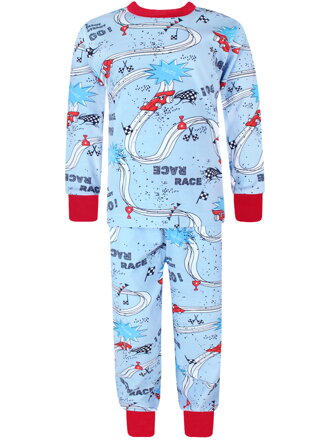 Rastúce chlapčenské pyžamo s dlhým rukávom – Formule
